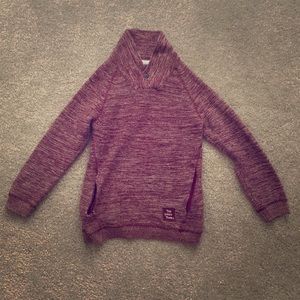 Boys Red Knit Sweater